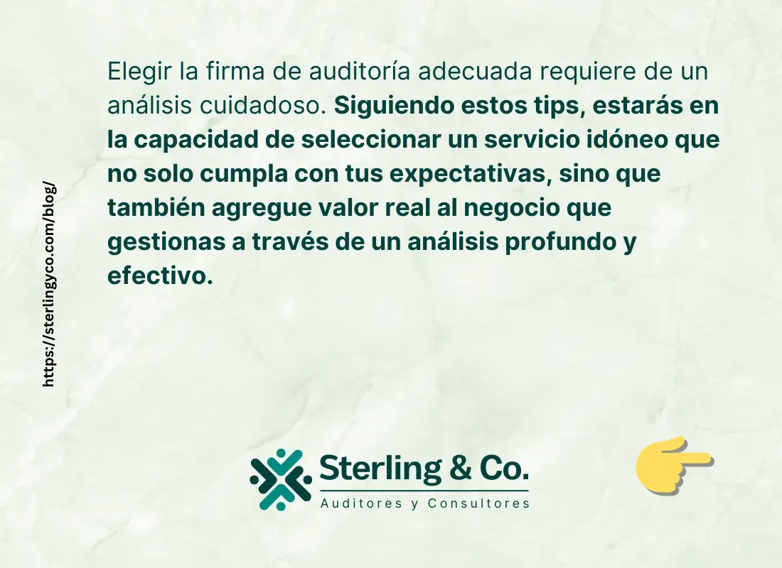 Consejos para Elegir el Servicio de Auditoría Adecuado 11